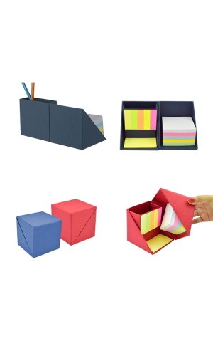 PAPER CUBE IN COLOR